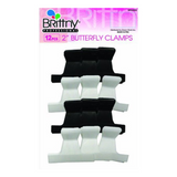 Brittny Butterfly Clamps 2"- 12 pcs