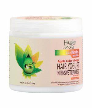 Hawaiian Silky Apple Cider Vinegar Hair Yogurt Intensive Treatment