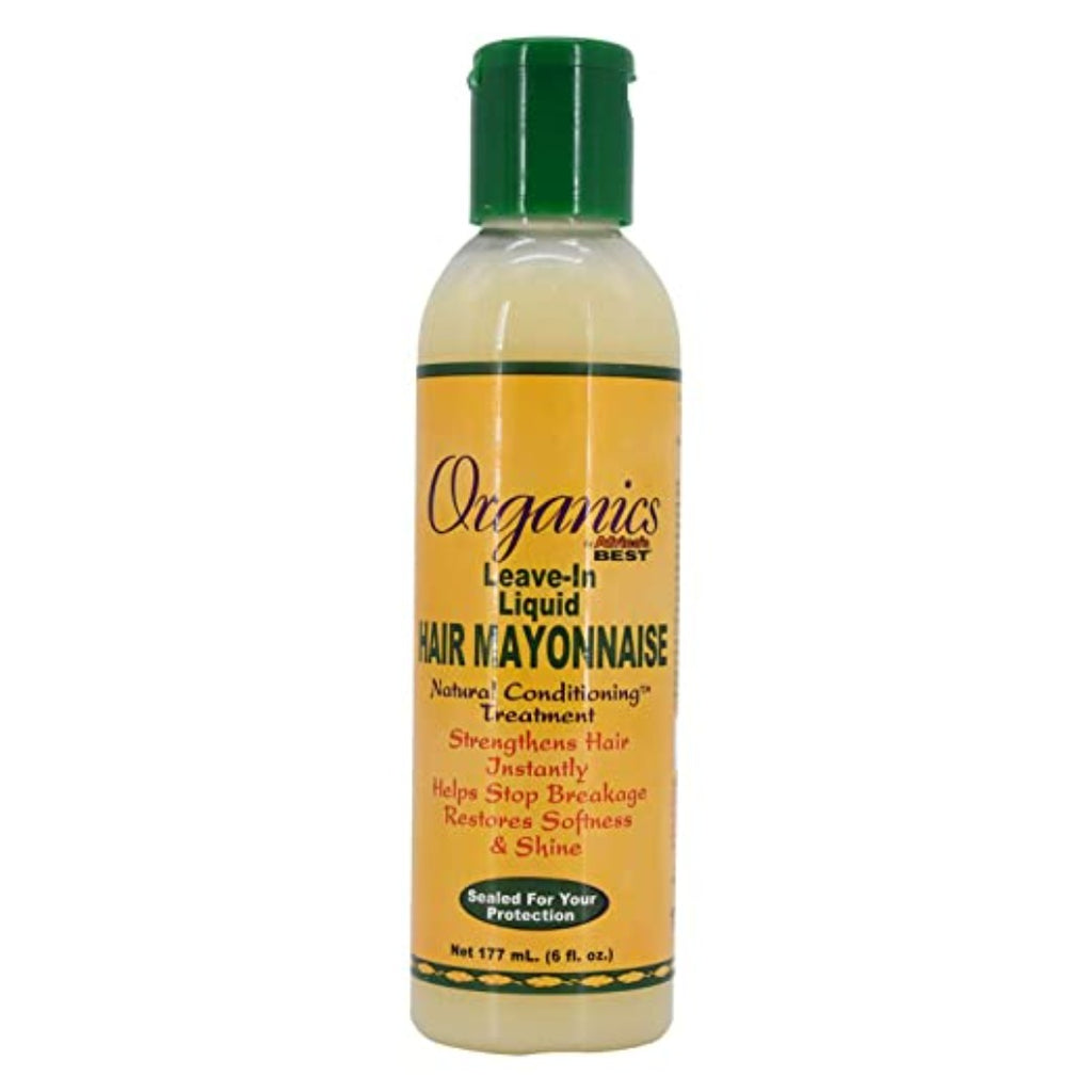 Africa's Best Organics Hair Mayonnaise Leave-in Liquid, 6 Fluid Ounce