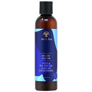 As I am Dry Itchy Scalp Care Olive Oil & Tea Tree Oil Leave In Conditioner