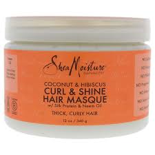 SheaMoisture Coconut & Hibiscus Curl & Shine Hair Masque